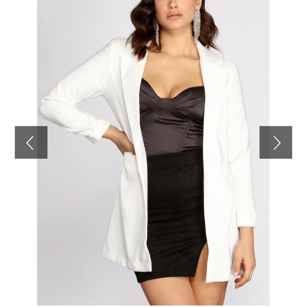 White Blazer